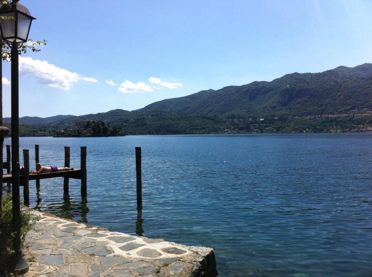 -Ortaflats- Appartamento Gli Archi Orta San Giulio Zewnętrze zdjęcie