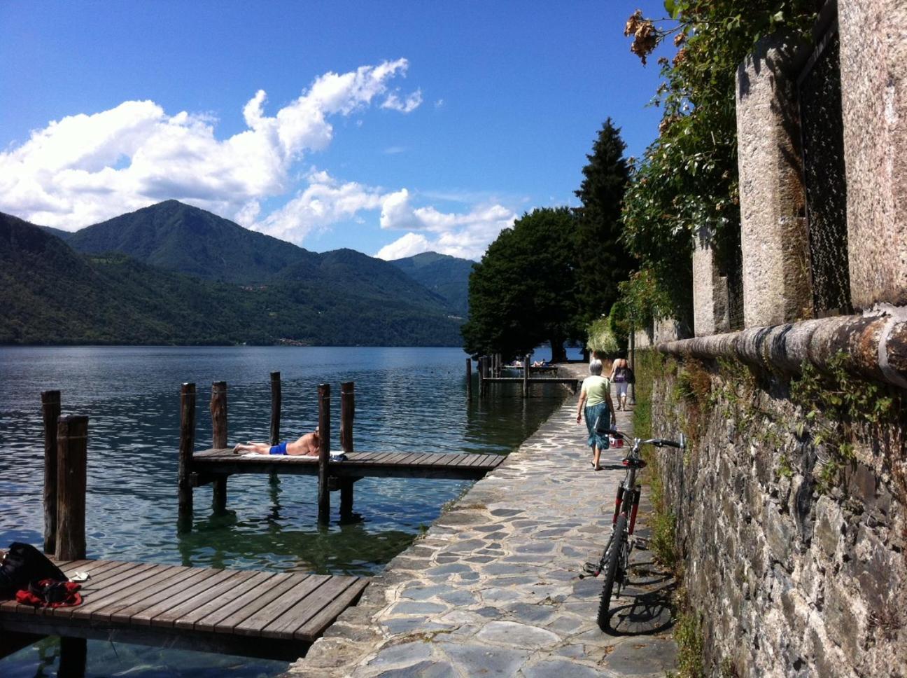 -Ortaflats- Appartamento Gli Archi Orta San Giulio Zewnętrze zdjęcie