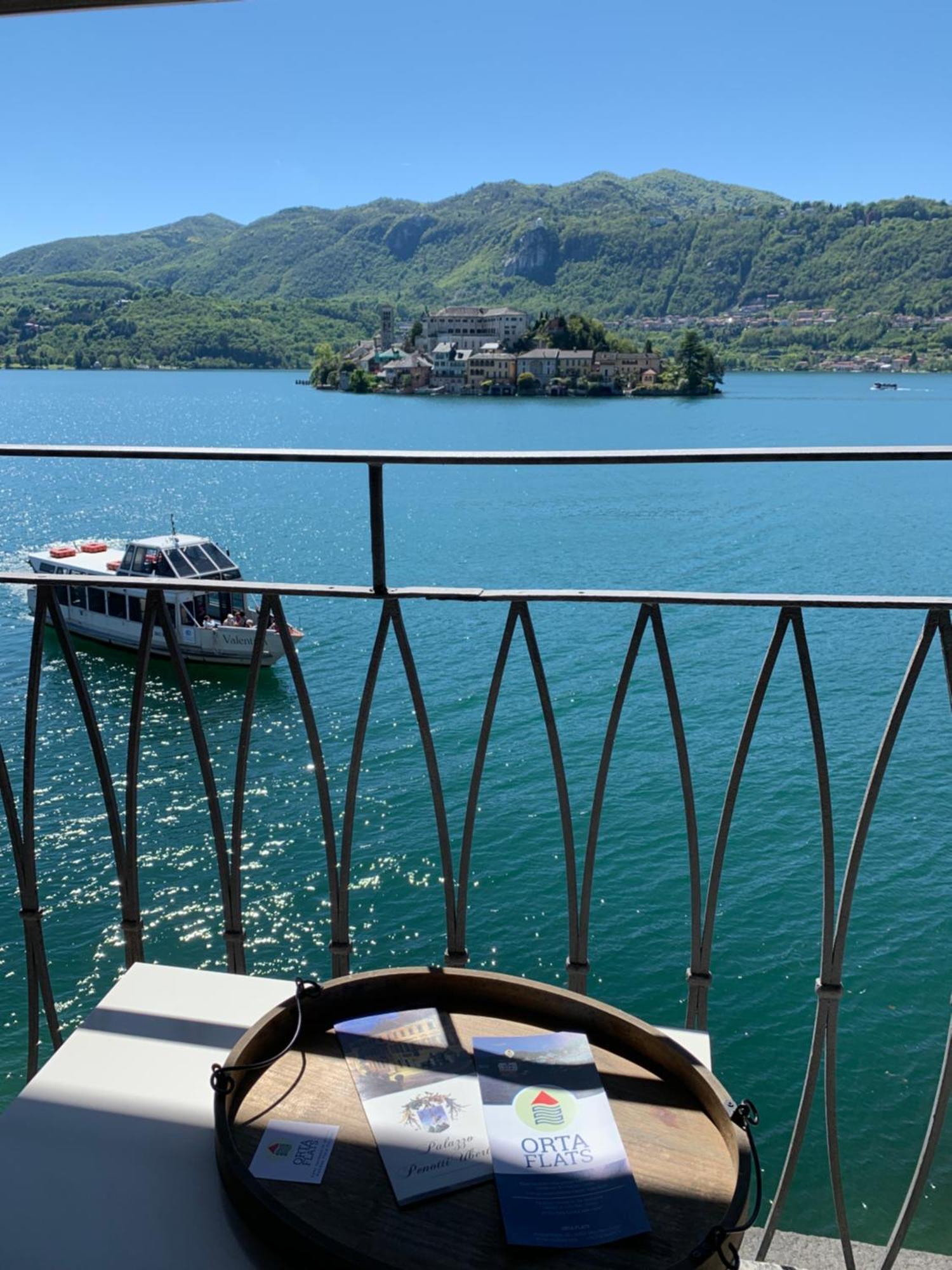 -Ortaflats- Appartamento Gli Archi Orta San Giulio Zewnętrze zdjęcie
